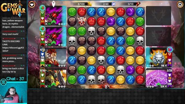 ⚔️ Gems of War, Campaign 17 Week 4 Day 6 | PvP Grind and Nightmare Circus Faction ⚔️ смотреть онлайн