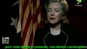 Hillary Clinton admite que Estados Unidos creó Al Qaeda 