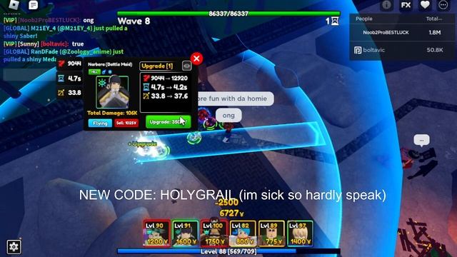 [NEW CODE] HOW TO GET NEW FREE SECRET META GILGAMESH (KING OF HEROES) THEORY ANIME ADVENTURES TD смотреть онлайн