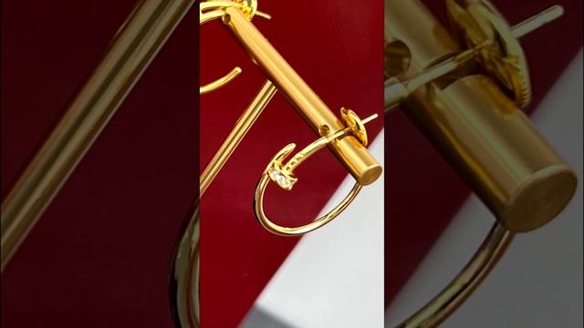 Серьги кольца Браслет Гвоздь Картье Cartier