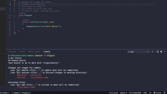 Curso .Net Core Console Application com Git - Aula 01 - Retornos GIT, usando o Directory e o Foreac смотреть онлайн