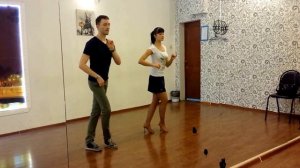 Бачата соло урок - Продвинутая группа 15.04.2014