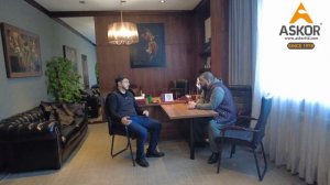 Абердино Ангус диалог с Директором Садыков Даурен Казбиф Теро