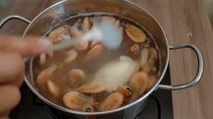 Сливочный суп с креветками и плавленным сыром - вкусный рецепт
