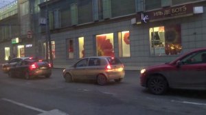 Москва, автобус М, участок Аптекарский переулок - м. Курская