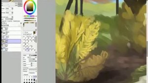 Paint Tool Sai Урок "Пейзаж - это просто" Часть 2