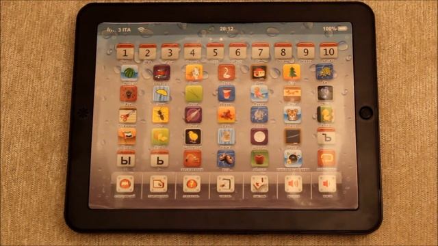 планшет для маленьких детей - учим азбуку смотреть онлайн