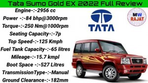 Tata sumo 2024 new model | Price specification_On road price_Down payment_Finance,Emi per month