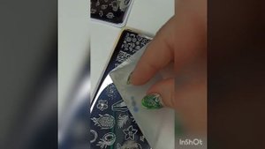 Как? ОТПЕЧАТАТЬ?Реверсивный стемпинг.?Крутой дизайн.?Градиент стемпингом. Стемпинг лаками.