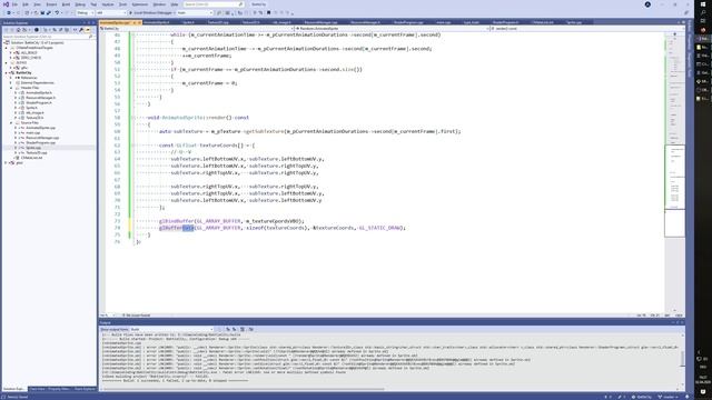 OpenGL #15 - анимация спрайтов
