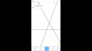 Euclidea - 7. Эта (Eta) - 7.11 - Вневписанная окружность - 4 Stars