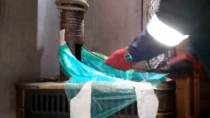 Заметки трубочиста - чистка банной печи