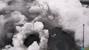 Зимняя рыбалка на Рузском водохранилище. Курово,  5 января 2021 г.