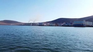 Floating power unit. Плавучий энергоблок "Академик Ломоносов" в Певеки