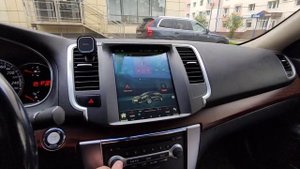 Бюджетная магнитола в стиле Tesla для максимальной комплектации Nissan Teana J32