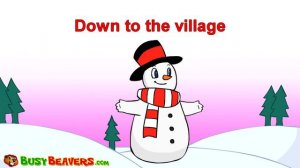 “Frosty the Snowman“ | Busy Beavers Christmas Song, Babies, Toddlers, Preschool Sing-Along