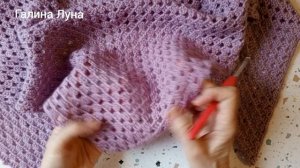Бактус крючком из пряжи Ангора