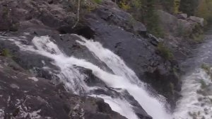 ВОДОПАДЫ КАРЕЛИИ .Водопад КИВАЧ (осень  2016 г.)