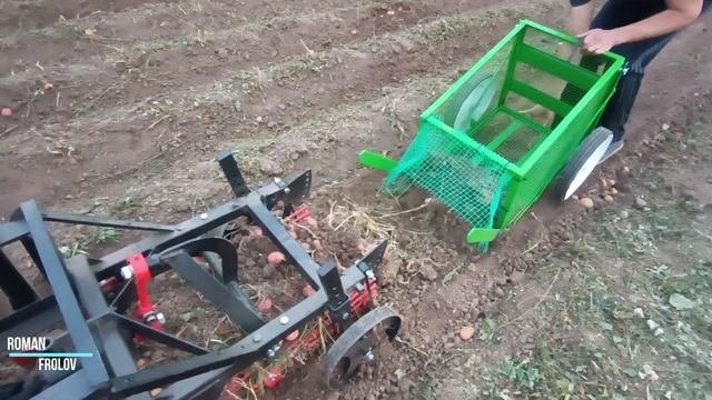 КОПАЕМ КАРТОФЕЛЬ ДОРАБОТАННОЙ КОПАЛКОЙ 2022. ПЕРВЫЙ ЗАЕЗД.