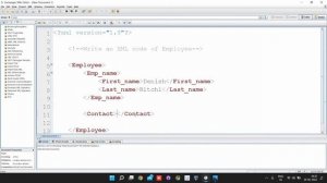 Basic tree Structure of XML || A Simple XML Document