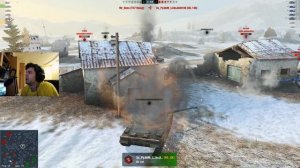 WoT Blitz - Как играть на танке. Три боя на ИС-8 - World of Tanks Blitz (WoTB)