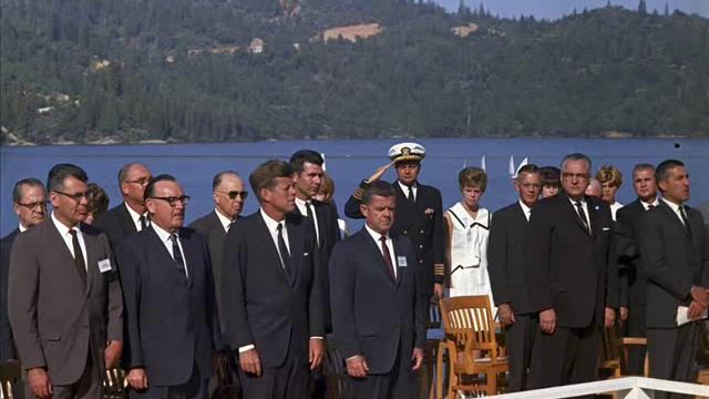 JFK'S SPEECH AT THE WHISKEYTOWN DAM IN CALIFORNIA (SEPTEMBER 28, 1963) смотреть онлайн