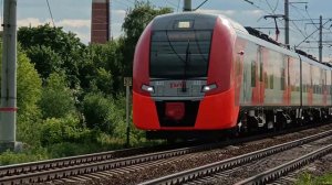 Скоростной электропоезд "ЛАСТОЧКА-ПРЕМИУМ" ЭС1П-032 с сообщением Москва-Нижний новгород.