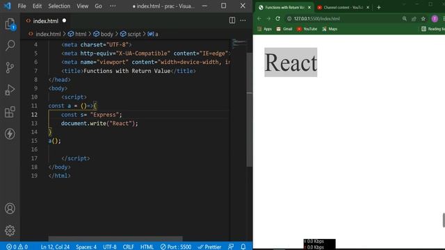 Function Return in JavaScript || JS Tutorial for Beginners in Bengali 2022