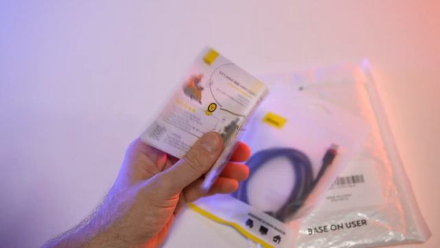 ► КАБЕЛЬ BASEUS CAFULE PD2.0 100W FLASH CHARGING ? TYPE-C FOR TYPE-C ? РАСПАКОВКА ⬇️