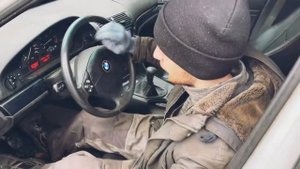 Е39 кирюхи.снимаем ШРУС.