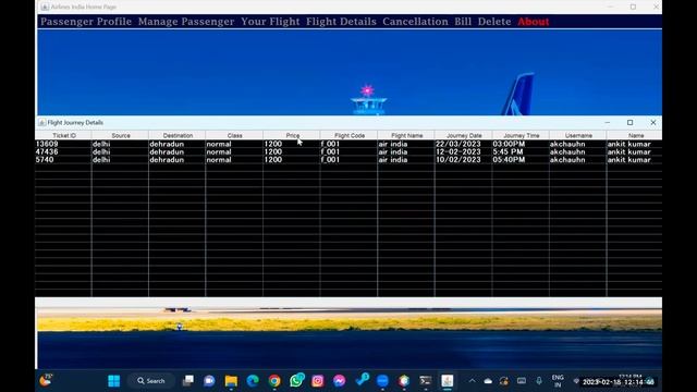 01 - Airlines Management System Project Java | Java project | NetBeans MySQL Database step by step