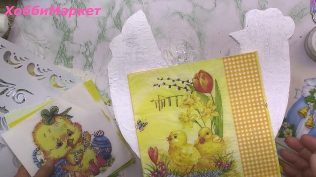 ПРОЩЕ И БЫТЬ НЕ МОЖЕТ! Сделала короб Курочку. ХоббиМаркет смотреть онлайн