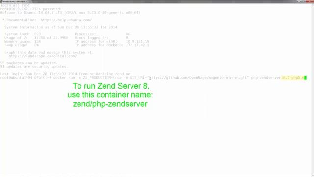 Dockerizing Zend Server смотреть онлайн