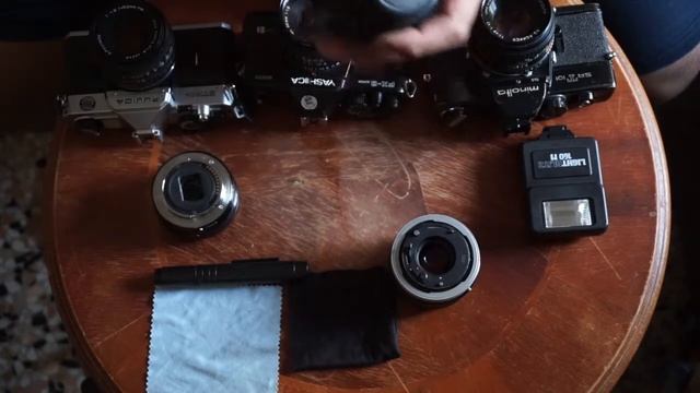 Prime Vintage Lens Adapted to Sony Alpha Camera |50mm Canon,Yashica,Fujinon,Minolta MD/MC|Sony a500 смотреть онлайн