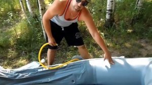 Лодка ПВХ Гладиатор 320 (The Best Polyvinil Chlorid Boat). Часть1. Распаковка.