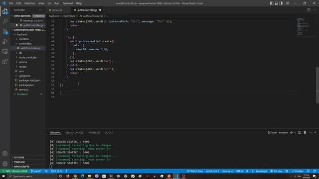 ReactJs Node Full Stack Expense Tracker App (Build & Deploy) With Postgres & Prisma (Part2) смотреть онлайн