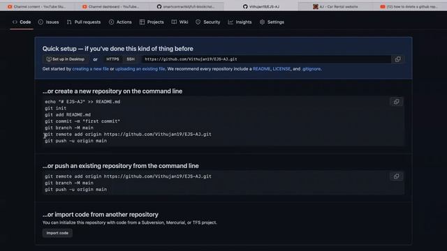 How to push code to GitHub using git commands | Version control commands | GitHub | Git