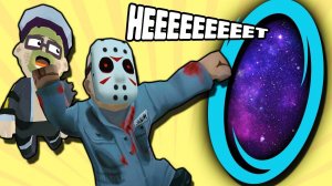 Как Джейсон Вурхиз в КОСМОСЕ ЛЕТАЛ ПЯТНИЦА 13 мобильная версия хоррор игры от #ФГТВ