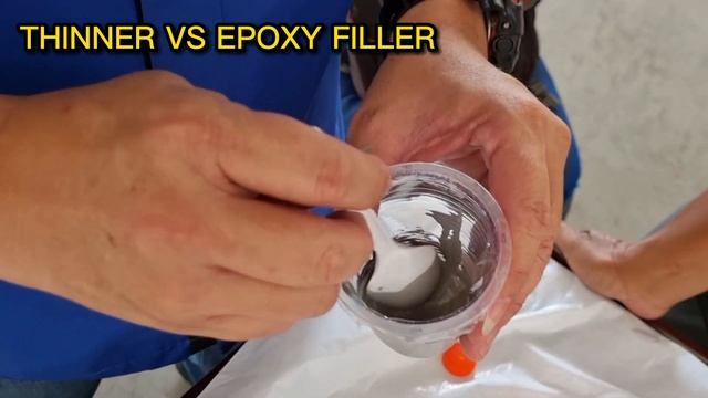 CARA PENCAMPURAN THINNER DENGAN EPOXY FILLER YANG TEPAT UNTUK HASIL TERBAIK -THINNER VS EPOXY FILLE смотреть онлайн