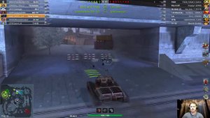 Танк из Снежного Шара в Wot Blitz. Ликан Рыцарь.