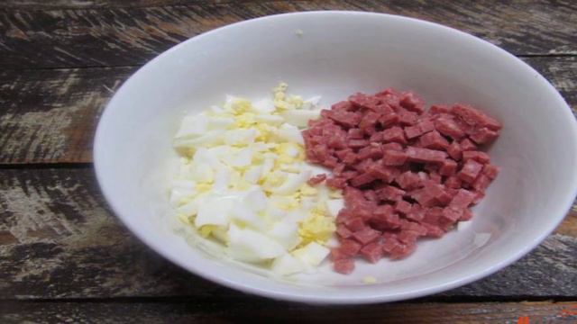 Окрошка на кефире с редькой