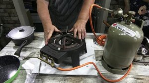 Мощная чугунная газовая плита 9,2 kw Foker из Италии на 3 контура Обзор мощной газовой плиты.Пропан