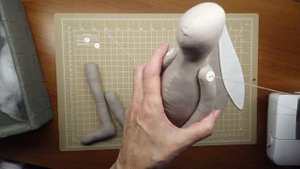 Тильда-кролик с выкройкой. Своими руками. DIY.