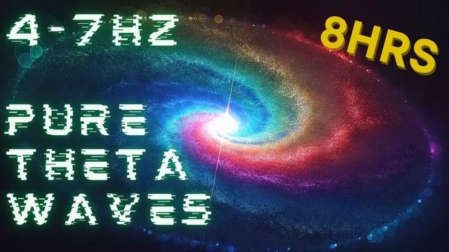 4-7hz PURE Theta Waves | 432hz Base Frequency | Binaural Beats | CIA Hemi Sync | Astral Projection