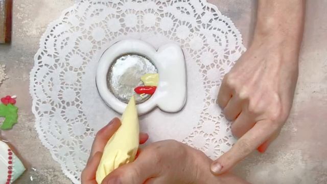 Сказочный пряник 1. #мастеркласс пряники, новогодниймк.