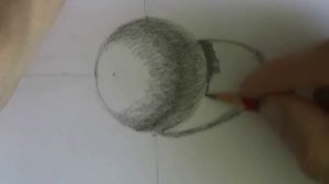 Как карандашом нарисовать шар