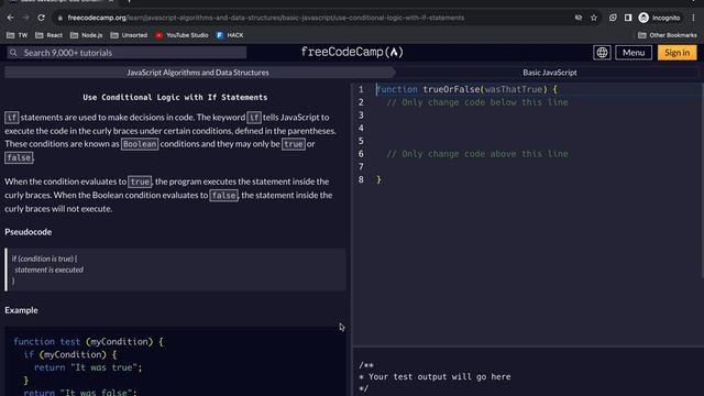 FreeCodeCamp JavaScript Walkthrough | JavaScript Basics - Part 2 of 3