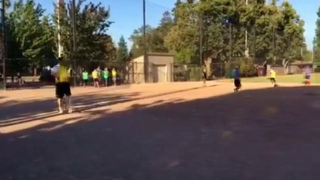 Menlo Park Kickball - Game 3  (Created with @Magisto) смотреть онлайн