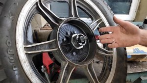 Литое колесо на мотоцикл Урал, от ИЖ Орион