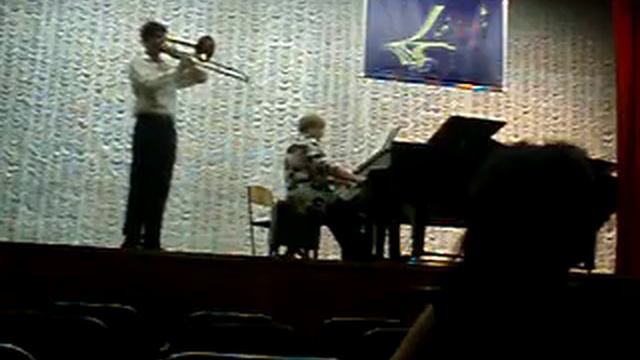 В.Блажевич. Концерт для тромбона №2. ч.2-3 смотреть онлайн